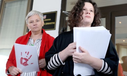 'Dosta je više!' Rode donijele mučna svjedočanstva žena u Ministarstvo zdravstva