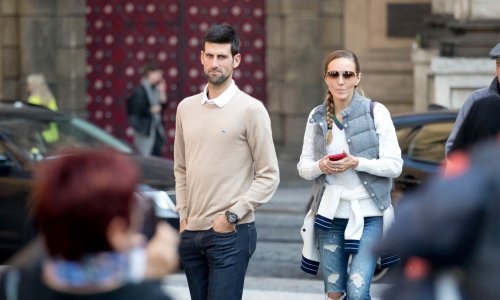 Novak Đoković u društvu supruge uživa u Pragu