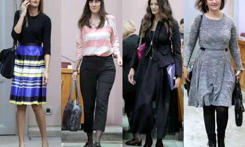Razigrana saborska moda: Političarke se pomno dotjerale za sjednicu