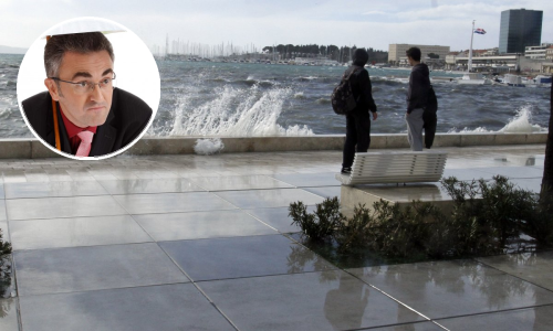 Ako volite južinu bit će vam super: Vakula prognozira strahovite kiše uz obalu, poplavljene rive...