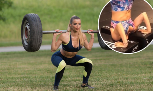 Fani Stipković vas izaziva s glavom u nojevoj pozi