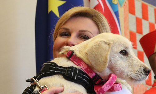 Predsjednica se uz Kiku osjeća opuštenije i s Pantovčaka poručuje: 'Udomi, ne kupuj'