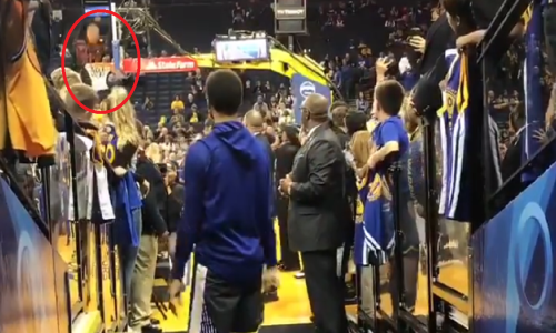 Koliko je Curry dobar strijelac, dokazuje ova snimka sa zagrijavanja