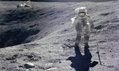 Pogledajte nikad viđene prizore sa slijetanja na Mjesec