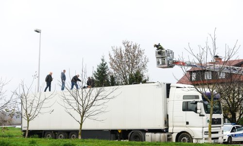 [VIDEO] Policija u kamionu u Dubravi pronašla više od 90 kila marihuane