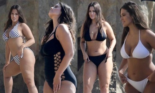 Lijepa brineta bujnim oblinama podizala temperaturu na plaži