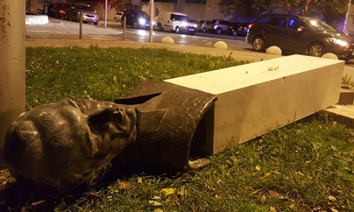 Čovjek koji je srušio spomenik Končaru: Radu ne poznajem, ali ne volim komuniste, partizane i Srbe