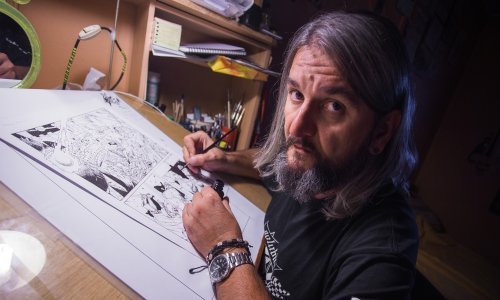 Predstavljen strip album Nenada Barinića 'Vukovar: Haš'