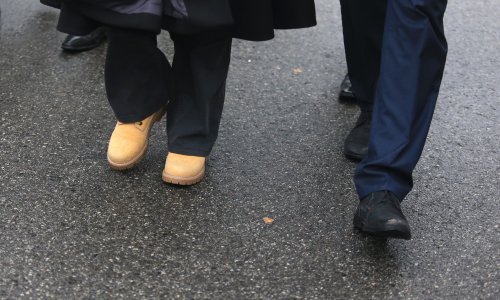 Predsjednica i ove godine u legendarnim žutim 'zengama'