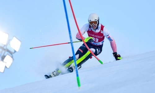 Matej Vidović pametnom vožnjom do odličnog rezultata u slalomu, pobjeda Hirscheru