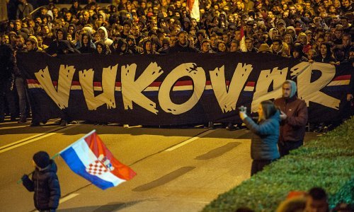 Kakvi moćni prizori iz Splita: Ovako se pod Marjanom sjećaju Vukovara i Škabrnje