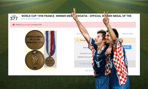 Evo za koliko je prodana brončana medalja sa SP-a 1998. zbog koje se na noge digla hrvatska nogometna javnost
