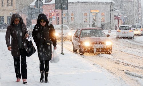 Meteoalarm upaljen za cijelu Hrvatsku, pogledajte gdje se i koliko snijega očekuje