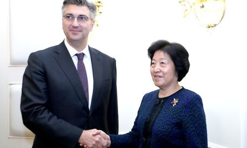 Plenković: Trebamo jačati gospodarsku suradnju Hrvatske i Kine
