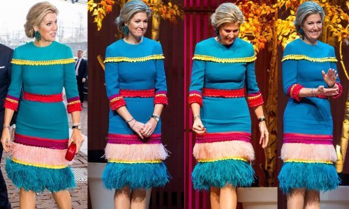 Vatromet boja na kraljici: Samo ona može uspješno isfurati ovako napadnu haljinu