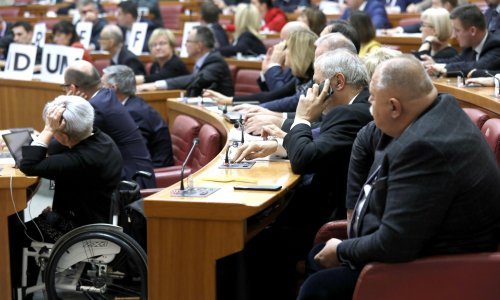 Napeto u Saboru: Nema dogovora oko Deklaracije o položaju Hrvata u BiH