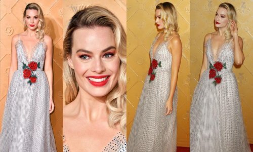 Zbog ove haljine svi su pogledi pratili najljepšu holivudsku plavušu