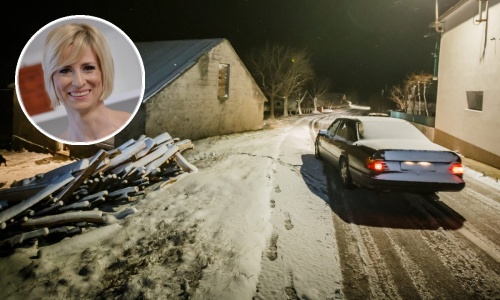 Snijeg je zabijelio Hrvatsku. Dunja Mazzocco Drvar prognozira pravi zimski vikend i temperature do -10