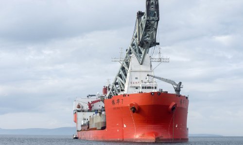 Iz Kine stigli brodovi i prvi dijelovi za gradnju Pelješkog mosta