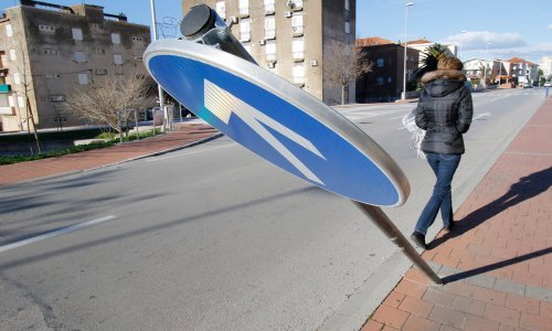 Zbog bure zatvorena cesta Maslenica-Zaton Obrovački
