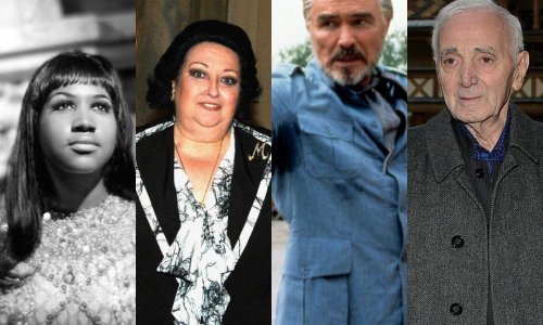 Aretha Franklin, Monserrat Caballe, Burt Reynolds... Velika imena koja smo izgubili ove godine, a koja ćemo zauvijek pamtiti