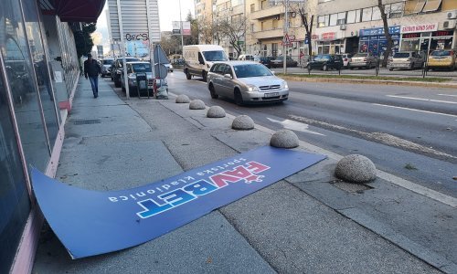 Bura radi kaos u prometu, pogledajte koje ceste su zatvorene