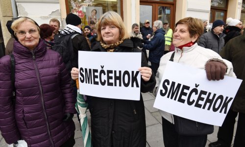 Varaždinci prosvjedovali protiv drastičnog povećanja cijene zbrinjavanja smeća