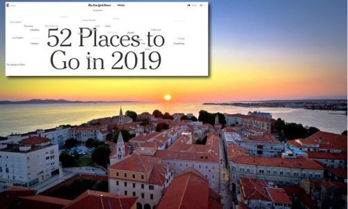 Zadar na popisu top destinacija NY Timesa za 2019. godinu