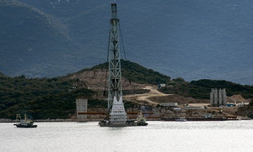 Počelo je: Kinezi zabijaju stupove koji će nositi Pelješki most