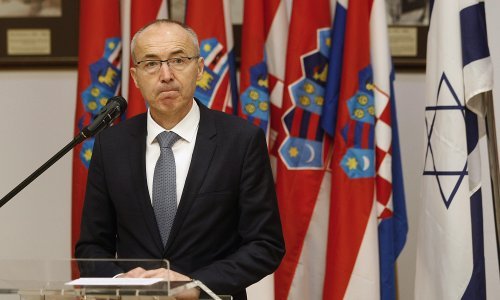 [FOTOGALERIJA] Krstičevićev izraz lica nakon sastanka s Izraelcima govori sve