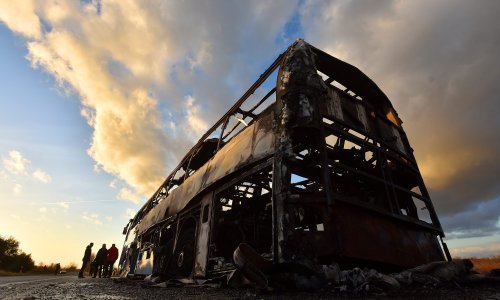 Kod Zadra se zapalio i potpuno izgorio autobus, nitko nije ozlijeđen