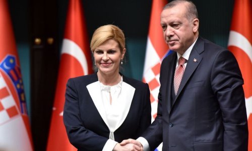 Grabar-Kitarović i Erdogan razgovarali o povećanju trgovinske razmjene i Daytonu