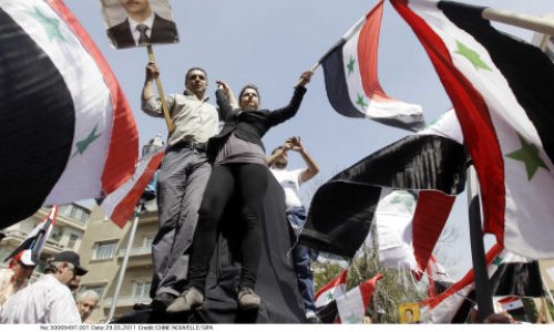 Ulični prosvjedi u Siriji nakon al-Asadova govora