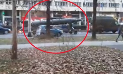 [VIDEO] Policija otkrila kakva to raketa vozi zagrebačkim ulicama