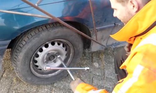 Evo što se dogodi kad ne zategnete dovoljno vijke na kotačima