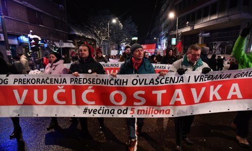 Srbijanska oporba ide u zajedničku borbu protiv vlasti predsjednika Aleksandra Vučića