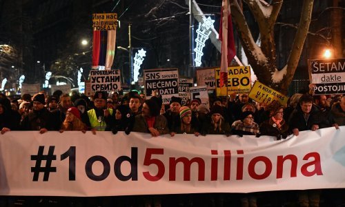 Šire se prosvjedi protiv Vučića, Beograđani ponovno izašli na ulice