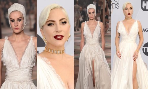 Ravno s modne piste: Senzacionalna haljina Lady Gage zaslužuje posebnu nagradu