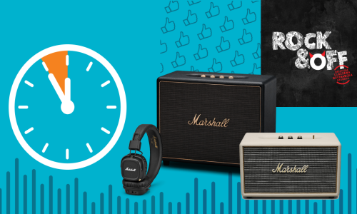Rock&Off: Zadnji dan glasanja za Nagradu publike – podržite svojeg favorita i osvojite Marshall nagrade