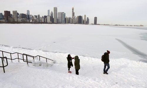 Ove fotografije zaleđenog Chicaga oduzet će vam dah