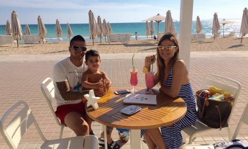 Luis Ibanez i njegova Matea slave na Mallorci