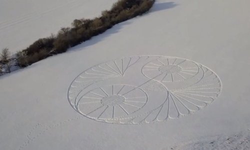 Dobro se zagledajte u ovaj misterij: Tko je nacrtao ovu čudesnu sovu u snijegu?