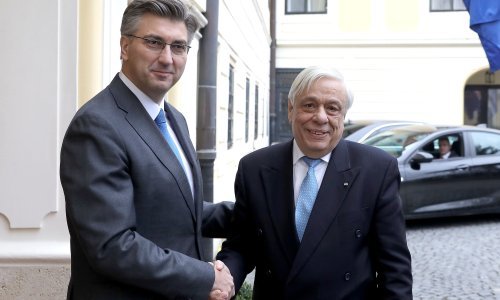 Premijer Plenković sastao se s grčkim predsjednikom Pavlopoulosom