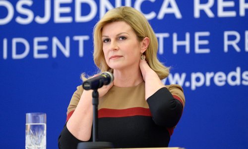 Predsjednica u tajnosti bila na preventivnom pregledu i infuziji