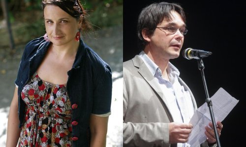 Dorta Jagić i Tomica Bajsić u pokretu svjetskog čitanja poezije