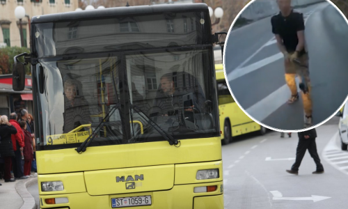 Kazneno prijavljen nasilnik koji je demolirao autobus u Solinu