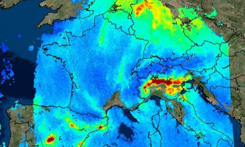 Ne, to nisu gradska svjetla: Ova mapa prikazuje zagađenje dušikovim dioksidom koje je izazvao čovjek