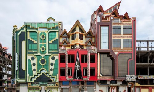 Raznobojne zgrade u Boliviji izgledaju kao iz bajke