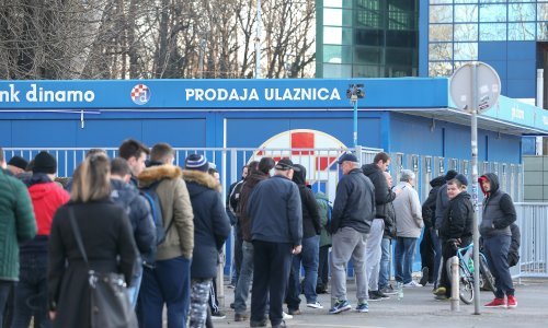 Svi žele na povijesnu utakmicu Dinama protiv Benfice; od jutra redovi navijača za ulaznice