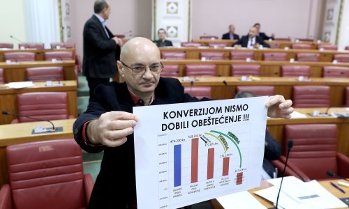 U Saboru prijedlog Živog zida o deviznom poslovanju i HAMAG BICRO